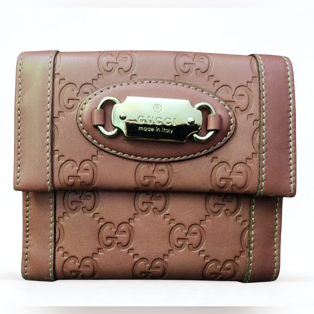 Gucci GG Guccissima Leather French Wallet